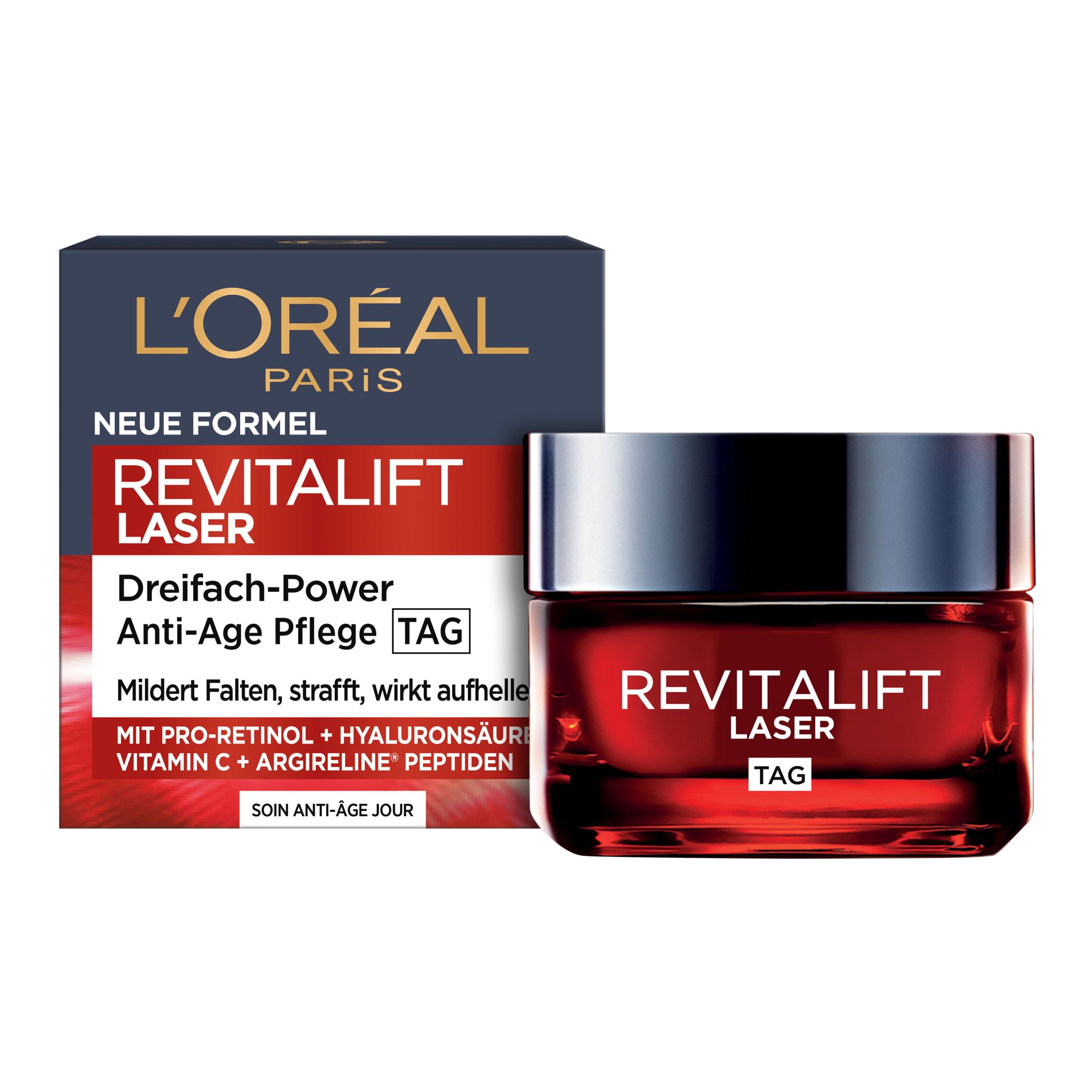 Crème Visage Jour - Revitalift Laser - Dreifach-Power Anti-Age Pflege Crème Visage Jour - Revitalift Laser - Dreifach-Power Anti-Age Pflege