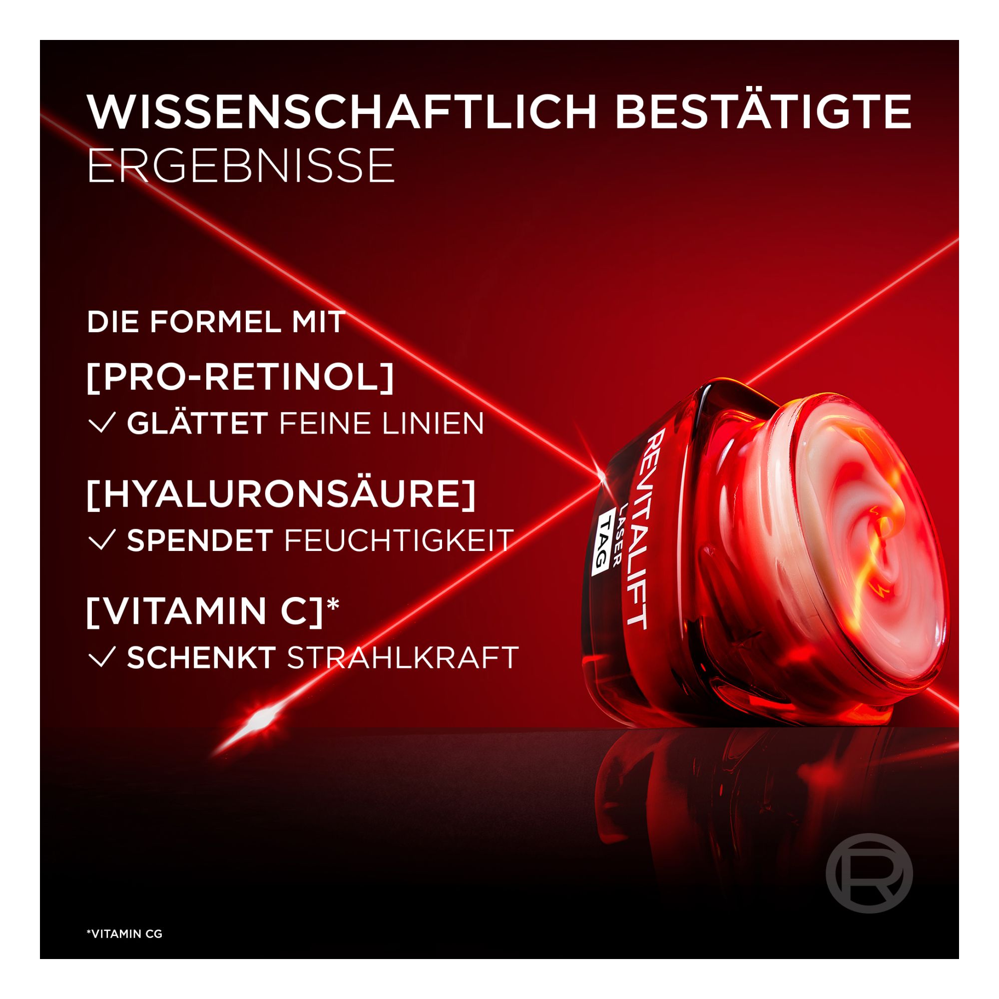 Crème Visage Jour - Revitalift Laser - Dreifach-Power Anti-Age Pflege Crème Visage Jour - Revitalift Laser - Dreifach-Power Anti-Age Pflege