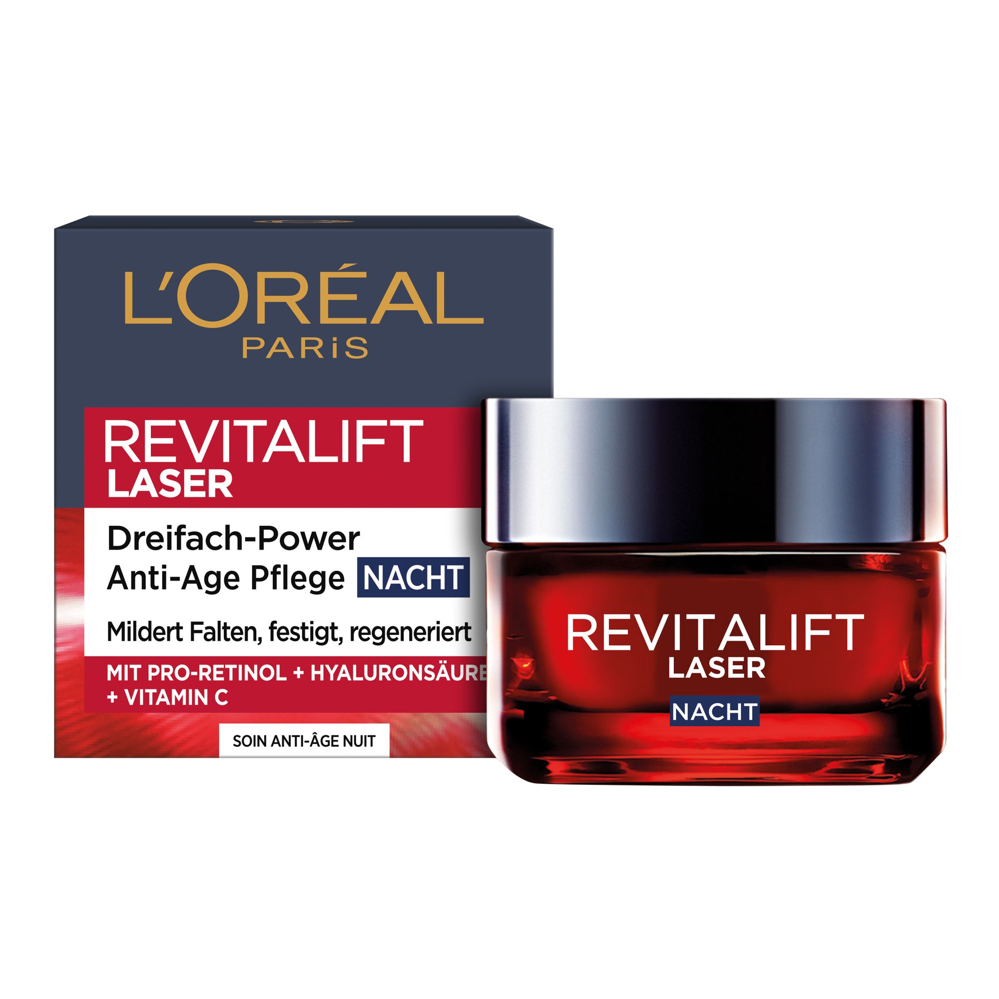 Face Cream Night - Revitalift Laser