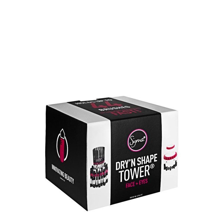 Dry'n Shape Tower® Face & Eyes -- Pinsel-Aufbewahrungs-Turm Dry'n Shape Tower® Face & Eyes -- Pinsel-Aufbewahrungs-Turm