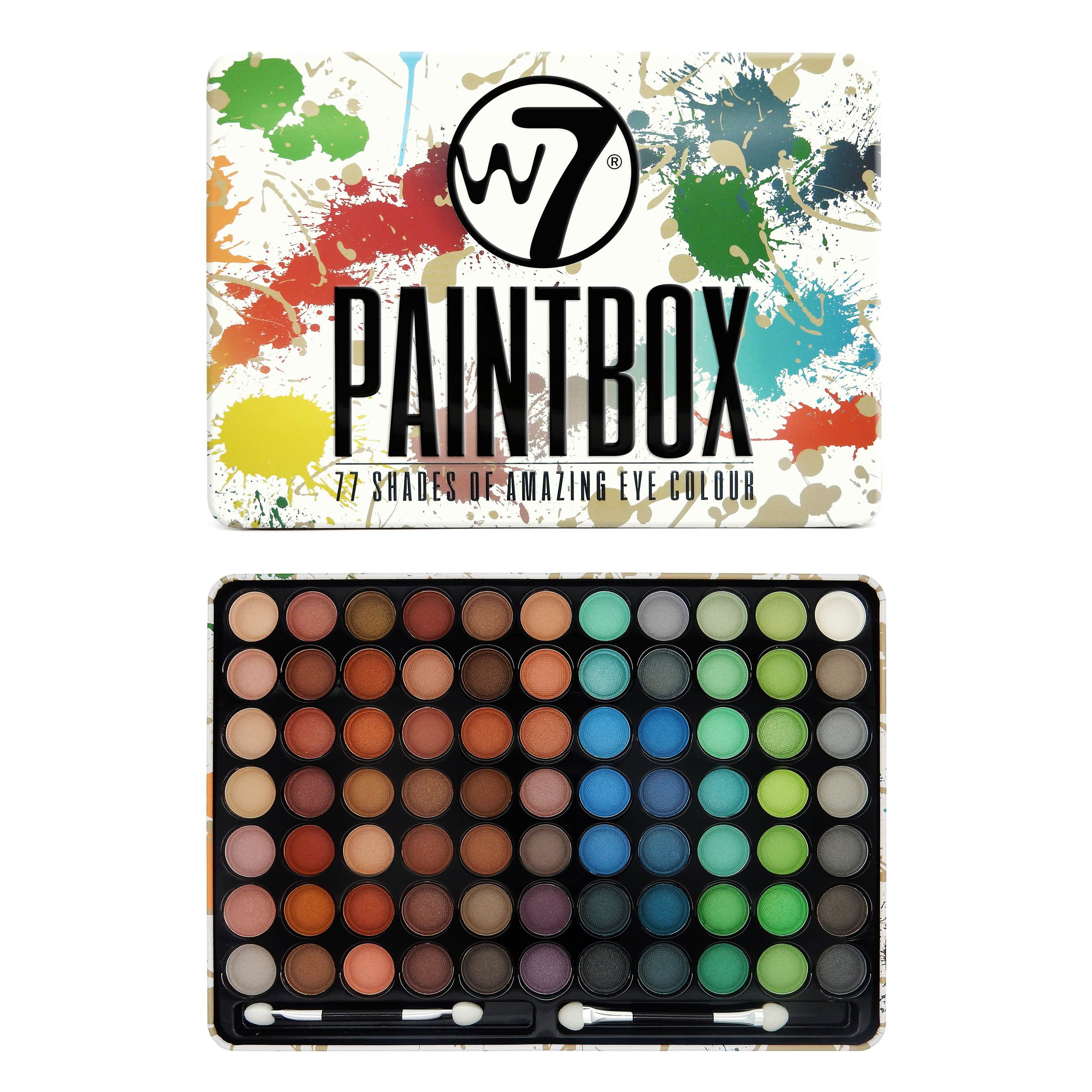 Lidschatten-Palette - Paintbox - 77 Shades Of Amazing Eye Colours