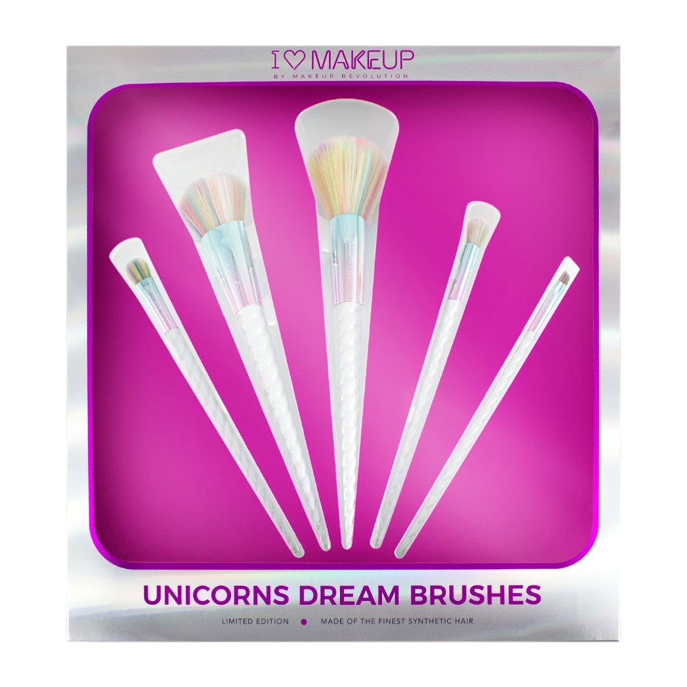 5-Teiliges Pinsel-Set - Unicorns Dream Brush Set