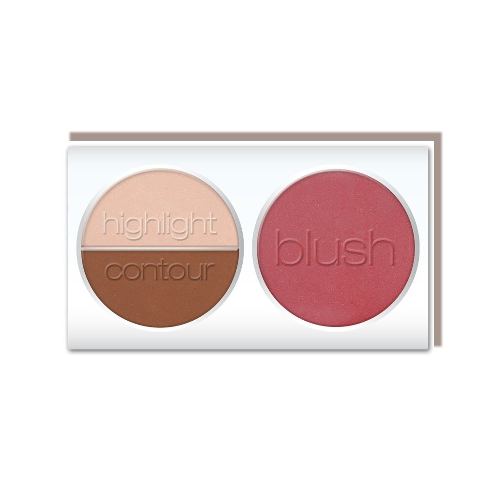 Rouge, Enlumineur & Contouring Palette - 3D Blush Contour Rouge, Enlumineur & Contouring Palette - 3D Blush Contour