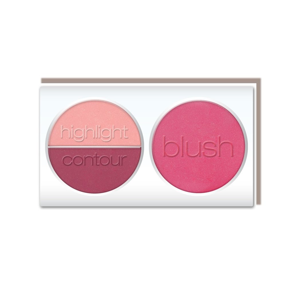 Rouge, Enlumineur & Contouring Palette - 3D Blush Contour Rouge, Enlumineur & Contouring Palette - 3D Blush Contour