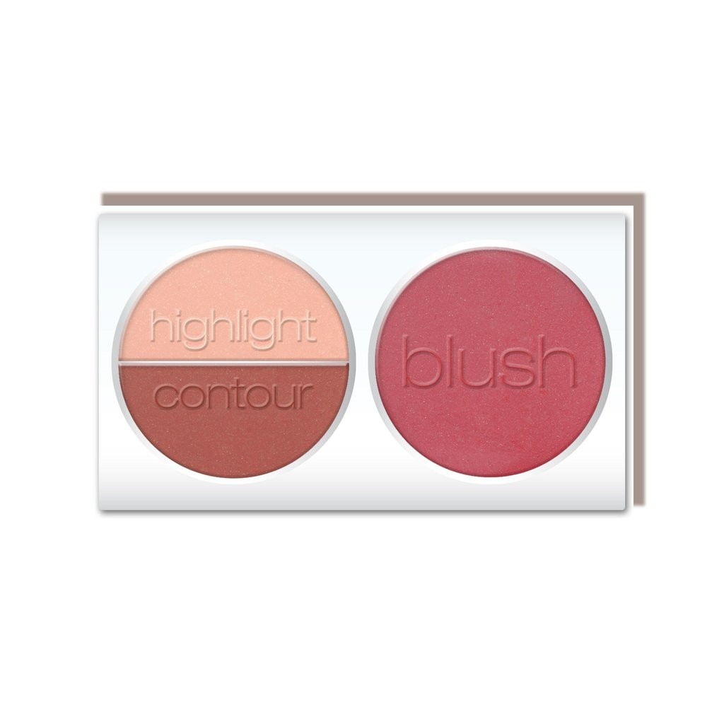 Rouge, Enlumineur & Contouring Palette - 3D Blush Contour Rouge, Enlumineur & Contouring Palette - 3D Blush Contour