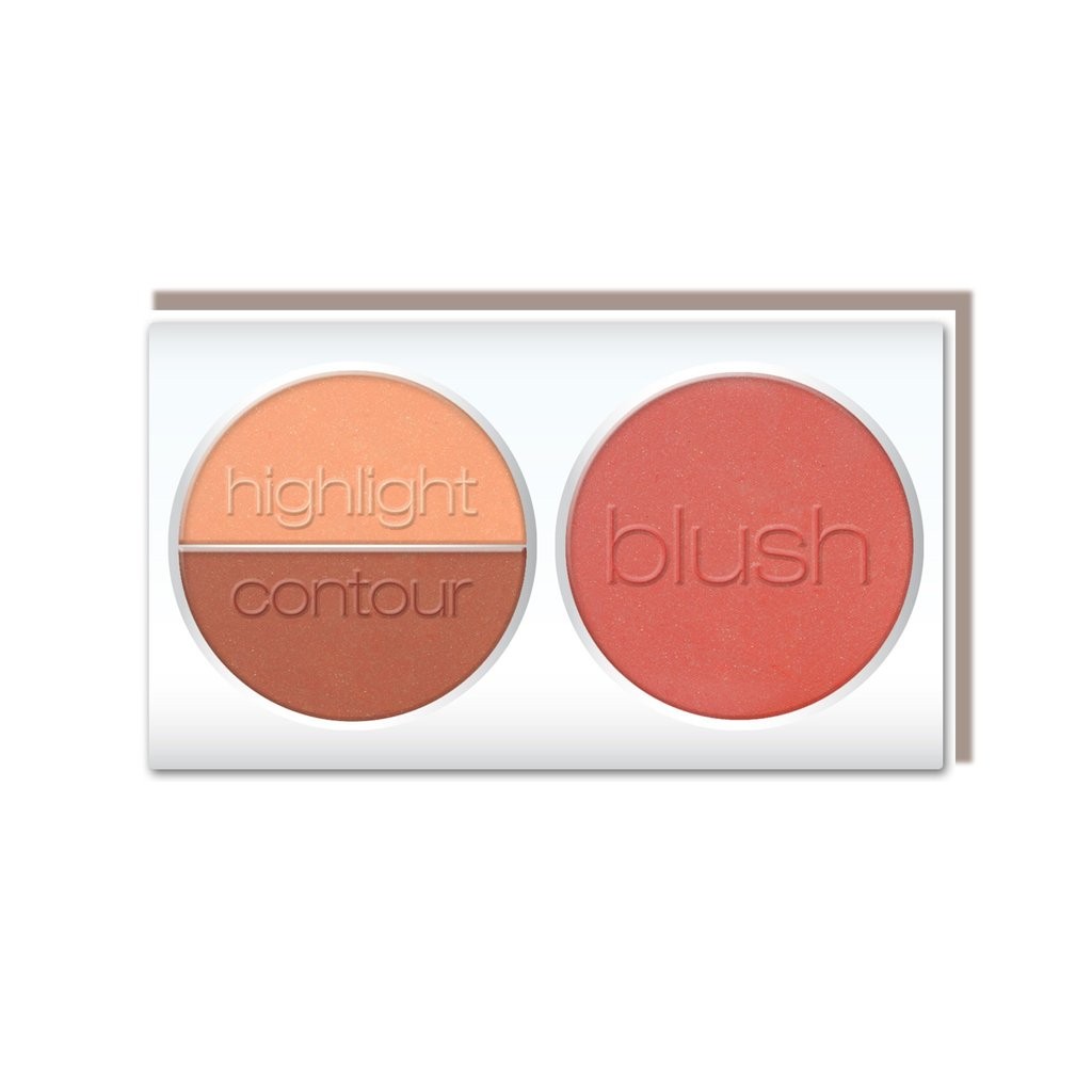 Rouge, Enlumineur & Contouring Palette - 3D Blush Contour Rouge, Enlumineur & Contouring Palette - 3D Blush Contour