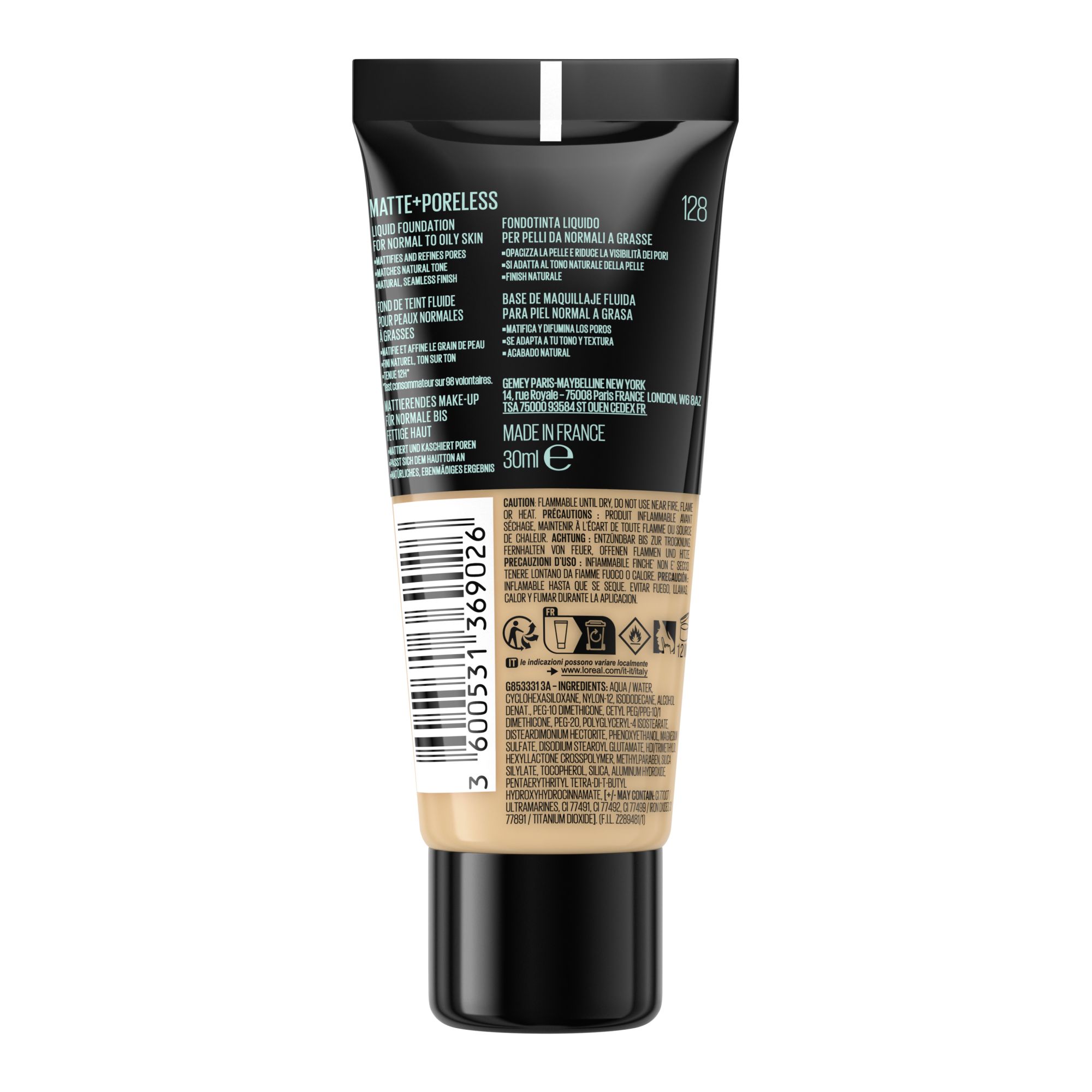 Fit Me! Matte + Poreless Foundation -- Foundation Fit Me! Matte + Poreless Foundation -- Foundation