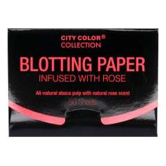 Blotting Paper Infused With Rose (50 Sheets)