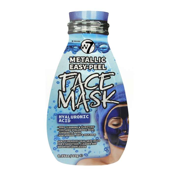 Metallic Easy-Peel Hyaluronic Acid Face Mask