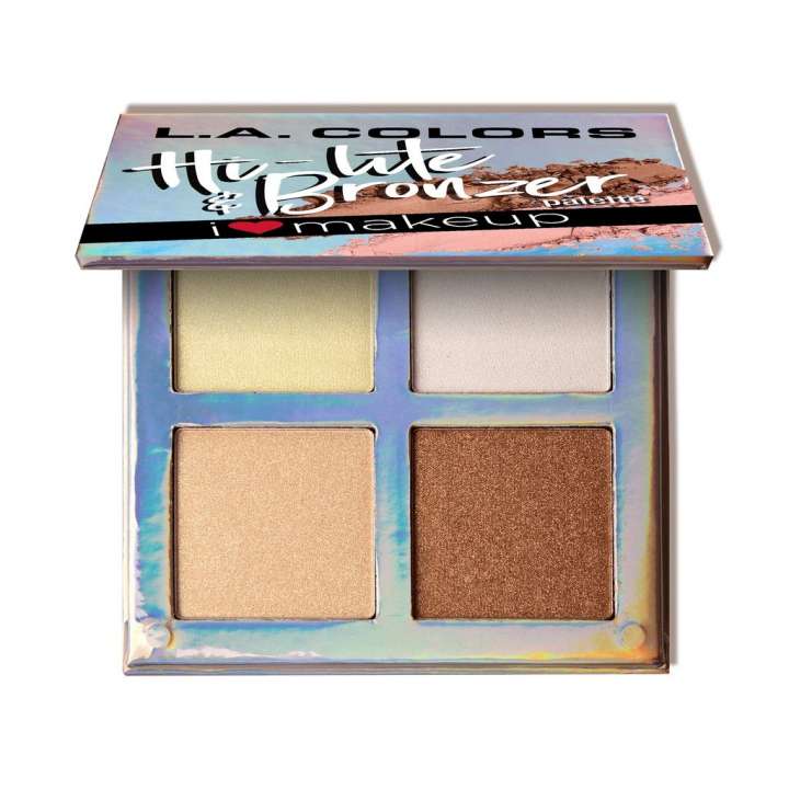 Hi-Lite & Bronzer Palette -- Highlighting- & Bronzer-Palette