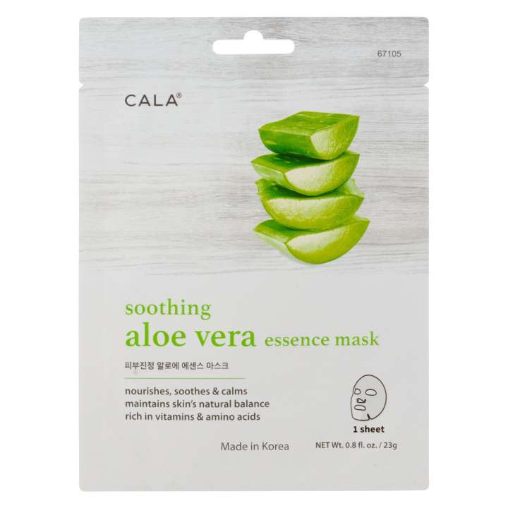 Gesichtsmaske - Soothing Aloe Vera Essence Mask (5 Stück)