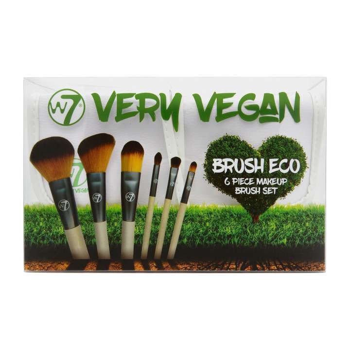 6-Teiliges Pinsel-Set - Very Vegan Brush Eco Brush Set