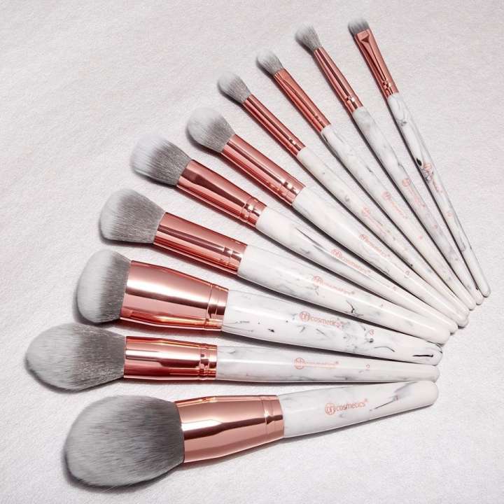 10-Teiliges Pinsel-Set - Marble Luxe Brush Set