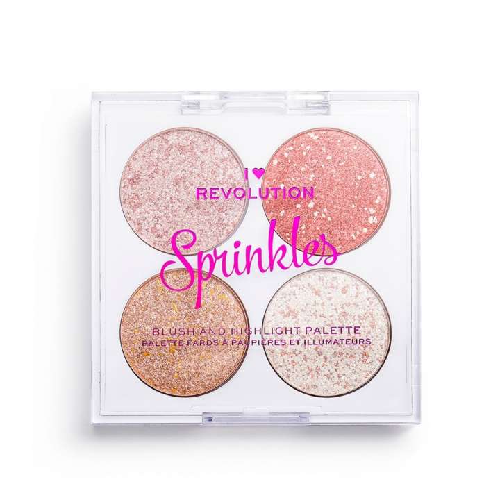 Blush- & Highlighter-Palette - Blush & Sprinkles