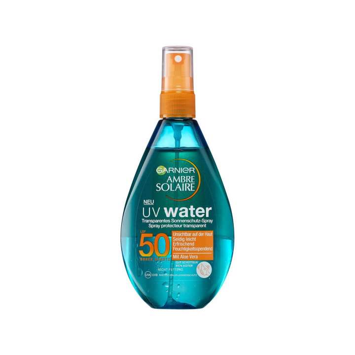 Spray Protecteur Transparent - Ambre Solaire - UV Water LSF 50