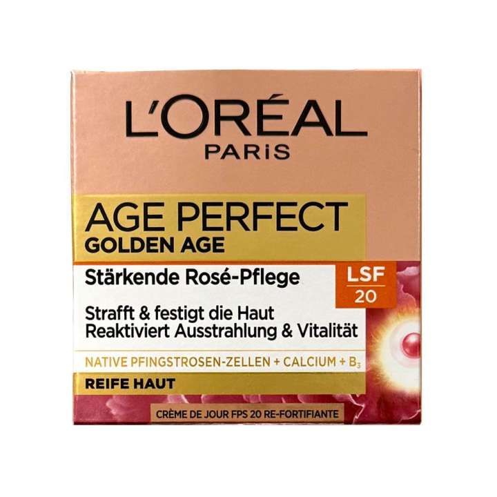 Face Cream - Age Perfect - Golden Age Stärkende Rosé-Pflege Face Cream - Age Perfect - Golden Age Stärkende Rosé-Pflege