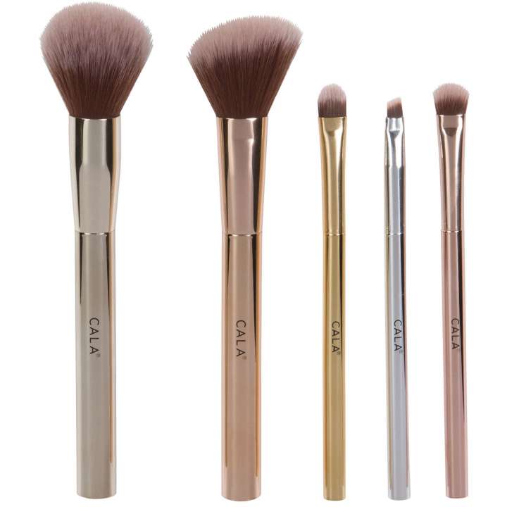 5-Teiliges Pinsel-Set - Metallic Allure - Core Collection