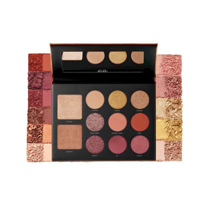 Gilded Ember Hyper-Pigmented Eye & Face Palette -- Lidschatten- & Highlighter-Palette Gilded Ember Hyper-Pigmented Eye & Face Palette -- Lidschatten- & Highlighter-Palette