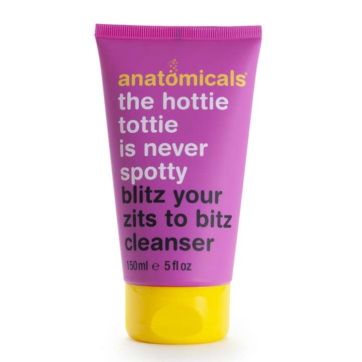 The Hottie Tottie Is Never Spotty - Blitz Your Zits To Bitz Cleanser