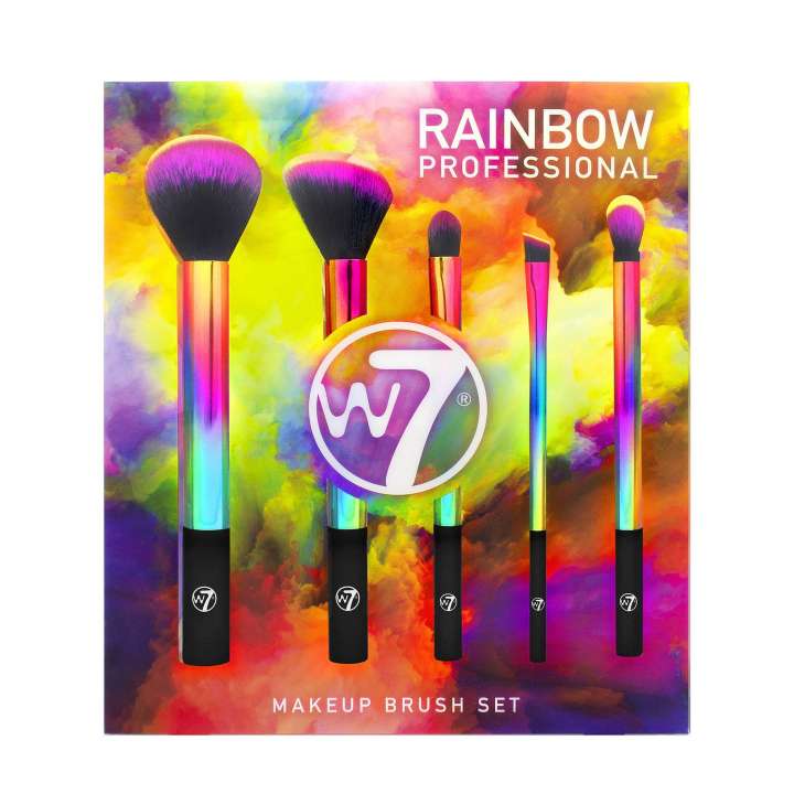 5-Teiliges Pinsel-Set - Rainbow Professional Makeup Brush Set