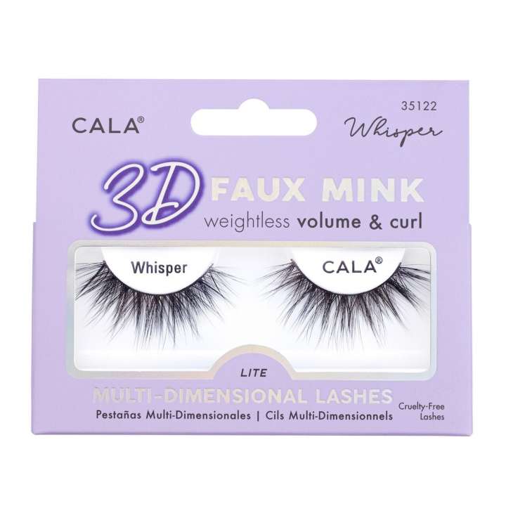 False Eyelashes - 3D Faux Mink Lite - Whisper
