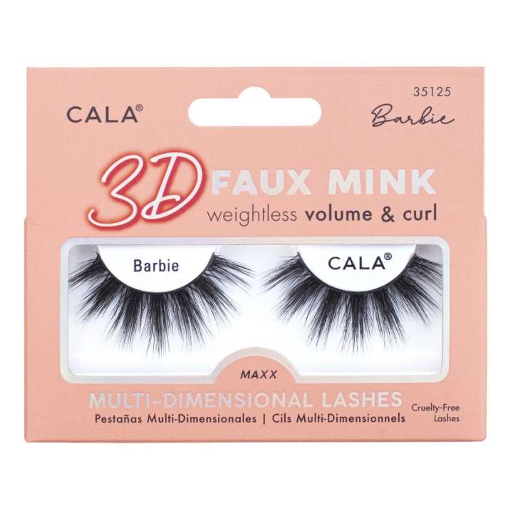 False Eyelashes - 3D Faux Mink Maxx - Barbie