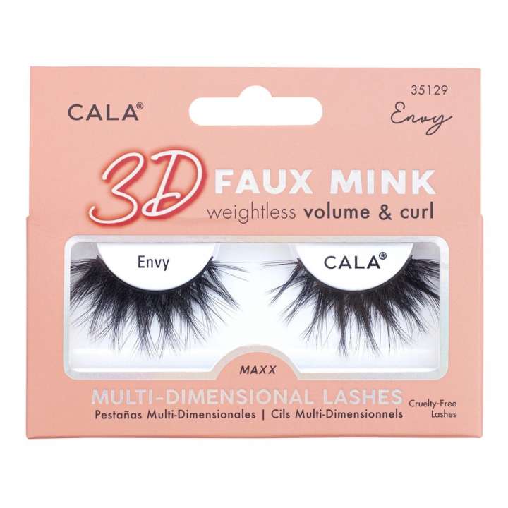 False Eyelashes - 3D Faux Mink Maxx - Envy