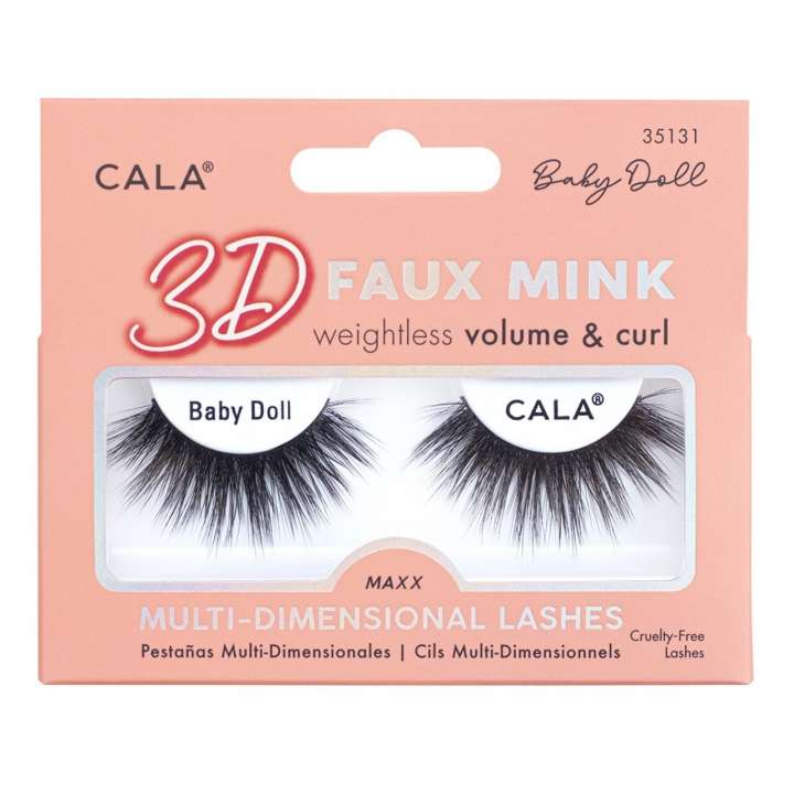 False Eyelashes - 3D Faux Mink Maxx - Baby Doll