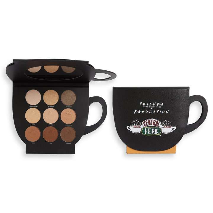 Bronzer- & Highlighter-Palette - Makeup Revolution X Friends - Grab a Cup Face Palette 