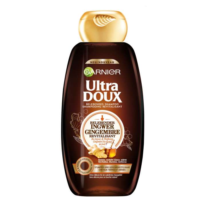 Ultra Doux Shampoo - Belebender Ingwer