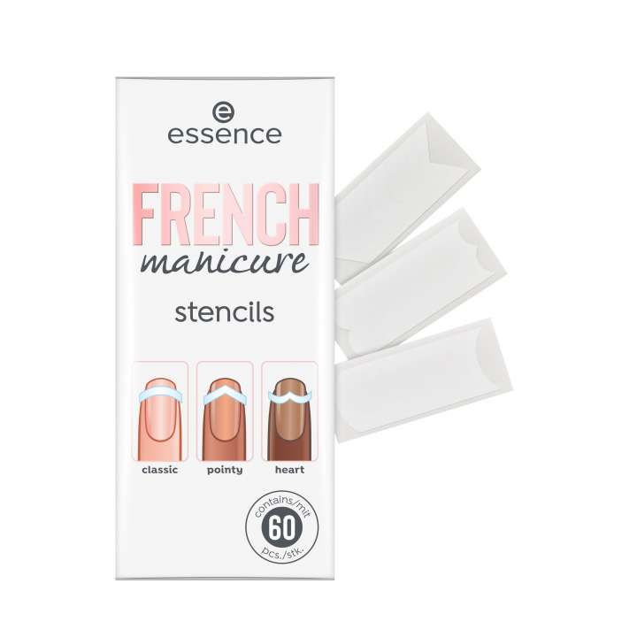 FRENCH Manicure Stencils (60 Pieces)