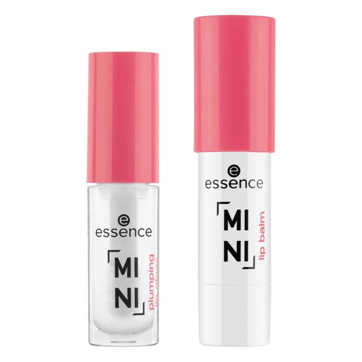 Mini Lipgloss & Lipbalm Duo - Mini Plumping Lip Gloss & Lip Balm Duo