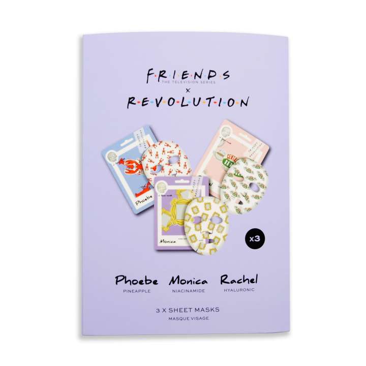 Makeup Revolution X Friends - Sheet Mask Set