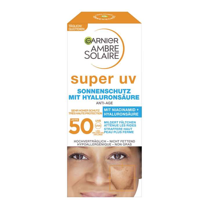 Ambre Solaire - Anti-Age Super UV Sun Protection Face Cream SPF 50 Ambre Solaire - Anti-Age Super UV Sun Protection Face Cream SPF 50
