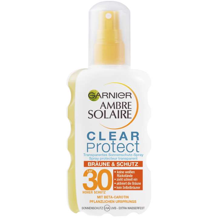Ambre Solaire - Clear Protect Transparentes Sonnenschutz-Spray LSF 30