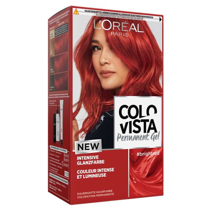 Permanent Hair Color - Colovista Permanent Gel 