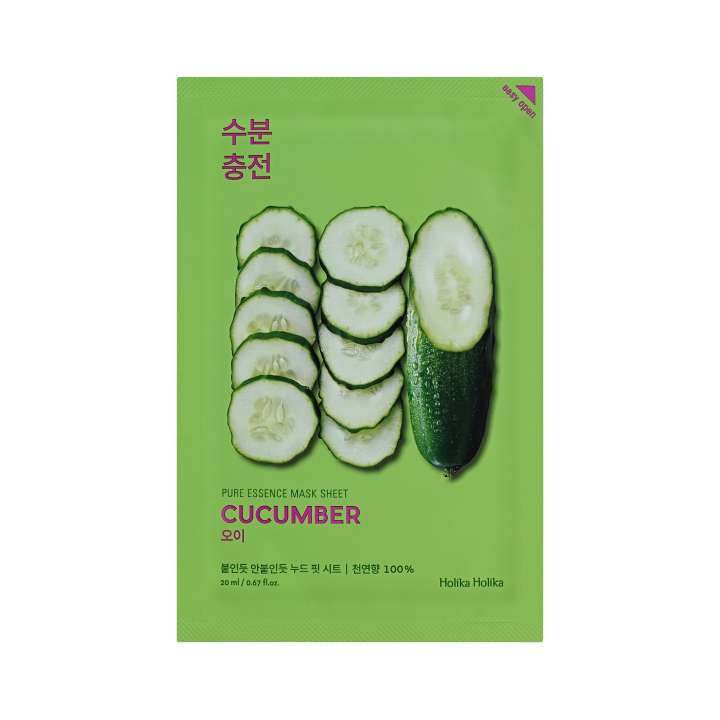 Tuchmaske - Pure Essence Mask Sheet - Cucumber