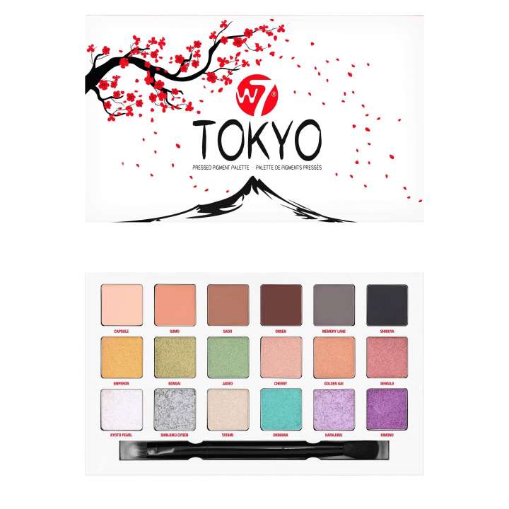 Eyeshadow Palette - Tokyo Pressed Pigment Palette 