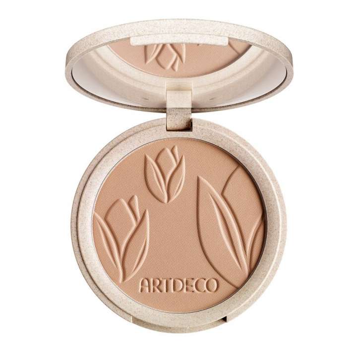 Puder-Foundation - Green Couture - Natural Finish Compact Foundation