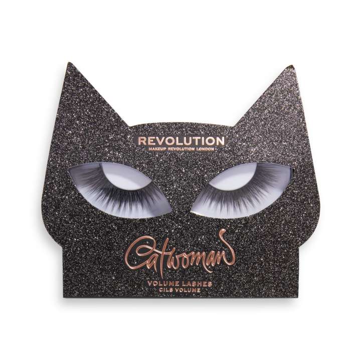 Falsche-Wimpern - Makeup Revolution X DC - Catwoman Volume Lashes 