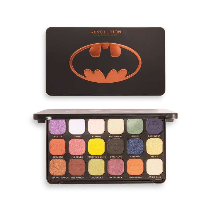 Lidschatten-Palette - Makeup Revolution X DC - Batman Eyeshadow Palette