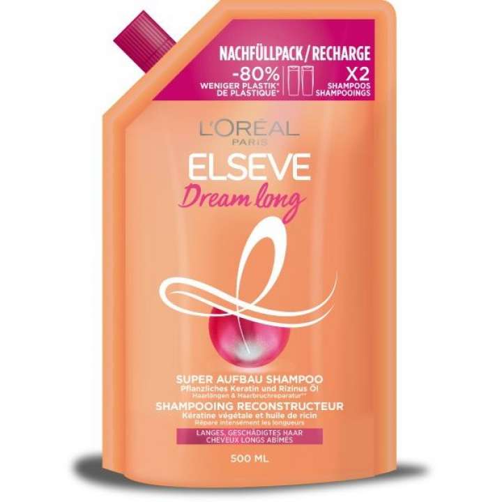 Elseve - Dream Long Super Aufbau Shampoo Nachfüllpack