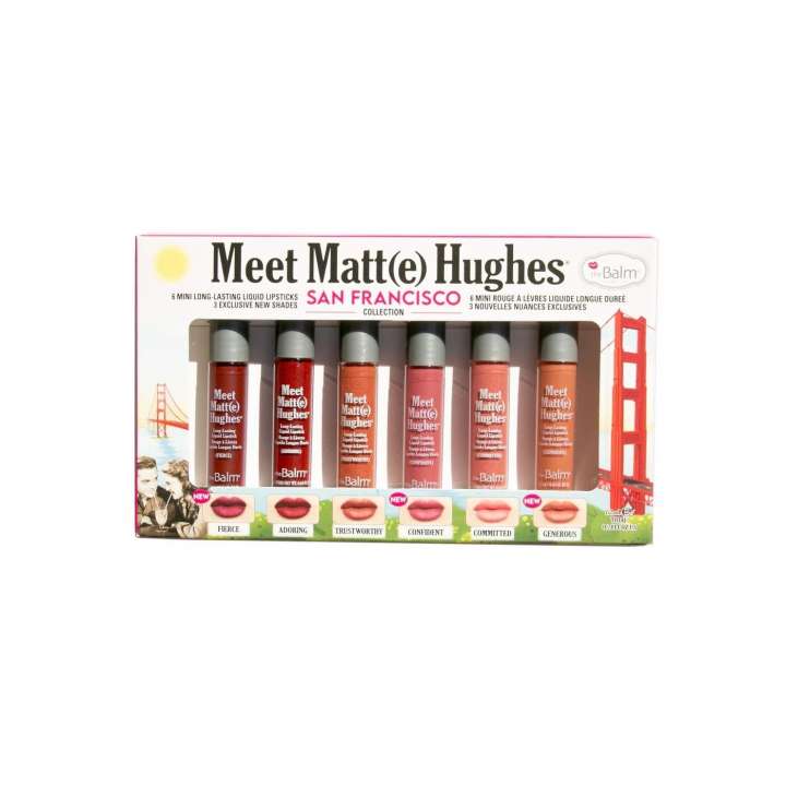 Rouge à Lèvres Liquide Mini Set - Meet Matt(e) Hughes San Francisco Collection