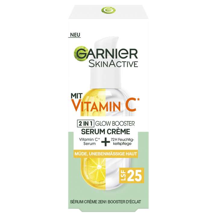 SkinActive - Vitamin C Glow Booster Sérum Crème
