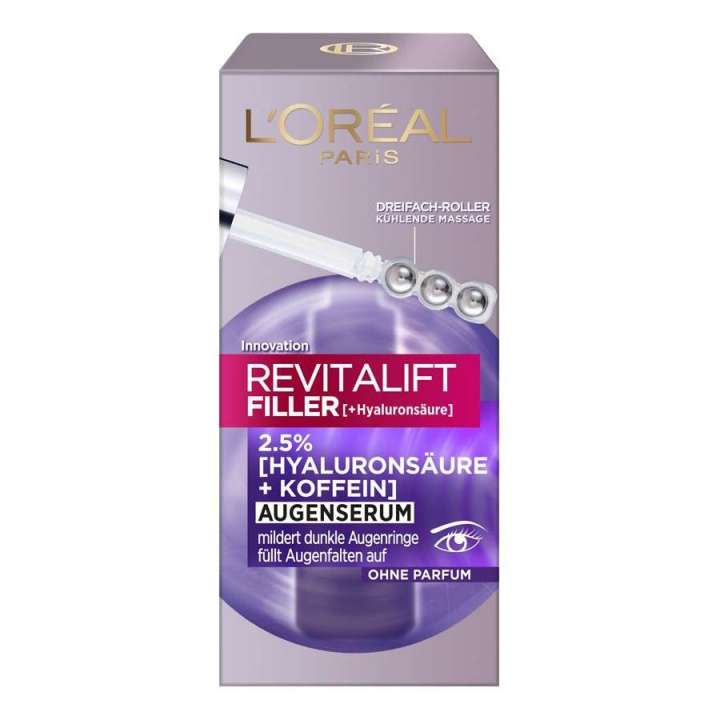 Eye Serum - Revitalift Filler - 2.5% Hyaluronic Acid + Caffeine