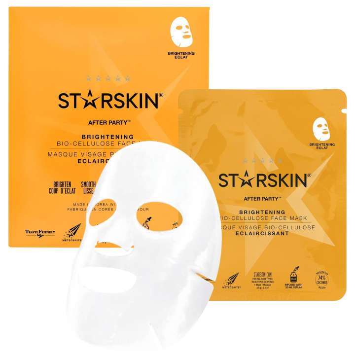 Gesichtsmaske - After Party - Brightening Bio-Cellulose Face Mask