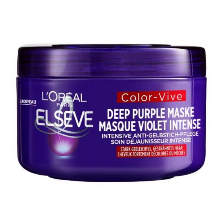 Haarmaske - Elseve - Color-Vive Deep Purple Mask - Intensive Anti-Gelbstich Pflege