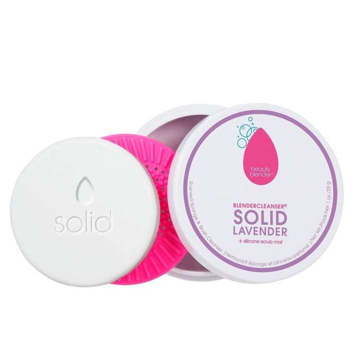 Mini Make-Up Sponge & Brush Cleaner - Blendercleanser Solid Lavender