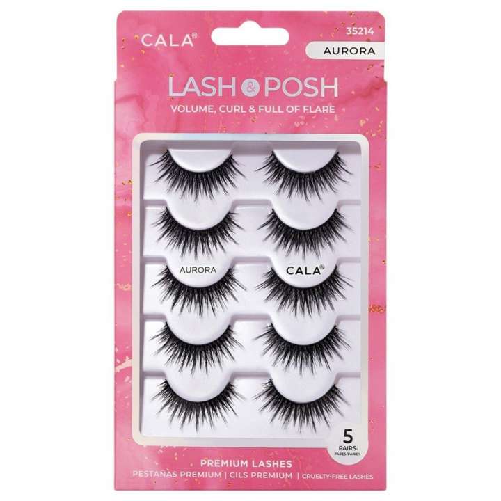 Set Faux Cils - Lash & Posh Volume, Curl & Full Flare - Aurora Set Faux Cils - Lash & Posh Volume, Curl & Full Flare - Aurora