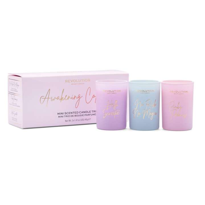 Mini Bougies Parfumées - Awakening Collection - Mini Scented Candle Trio Mini Bougies Parfumées - Awakening Collection - Mini Scented Candle Trio